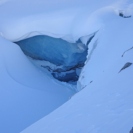 Gletschertor des Tiefengletschers