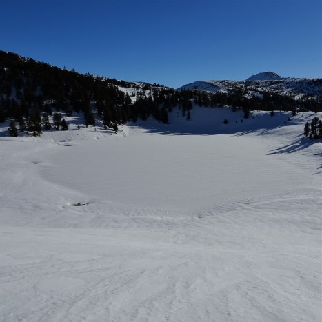 Das Seewenseeli im Winterschlaf