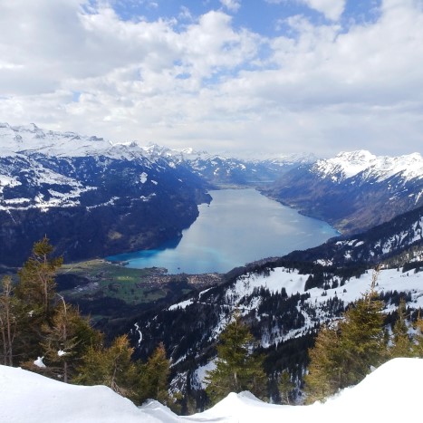 Weitblick über den Brienzersee