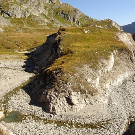 Kurz vor dem Greina-Pass