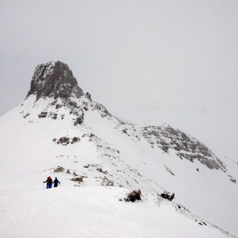 Wetterumschlag auf dem Wissmeilen