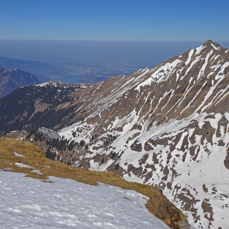 Weitblick vom Chaiserstuel Richtung Mittelland