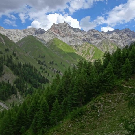 Auf dem Weg ins Val Trupchun