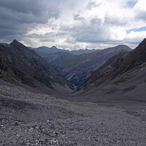 Abstieg ins Val Sassa