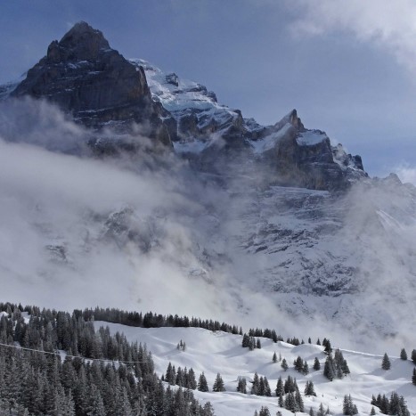Grosse Scheidegg mit Scheideggwetterhorn