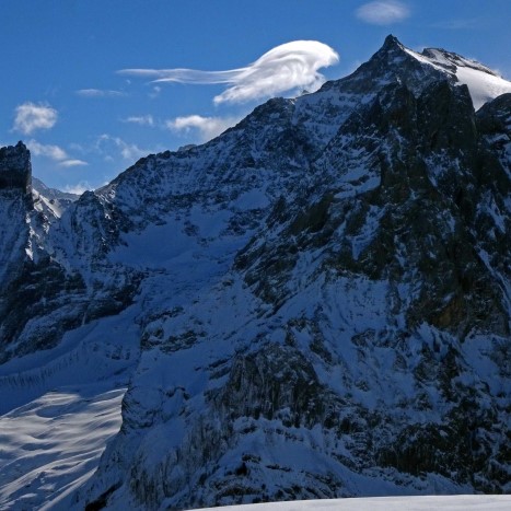 Tossen mit Föhnwolken