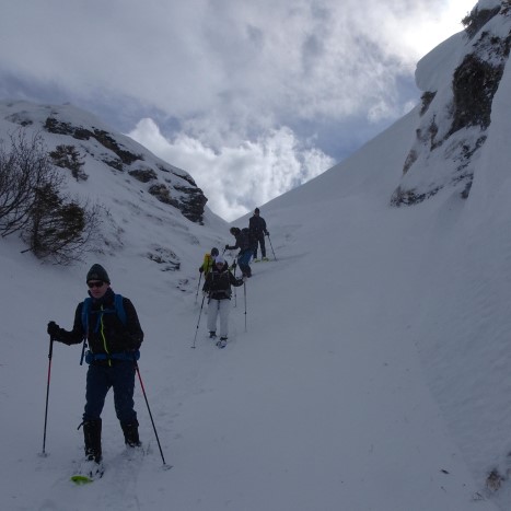Gemeinsam unterwegs Richtung Melchsee-Frutt