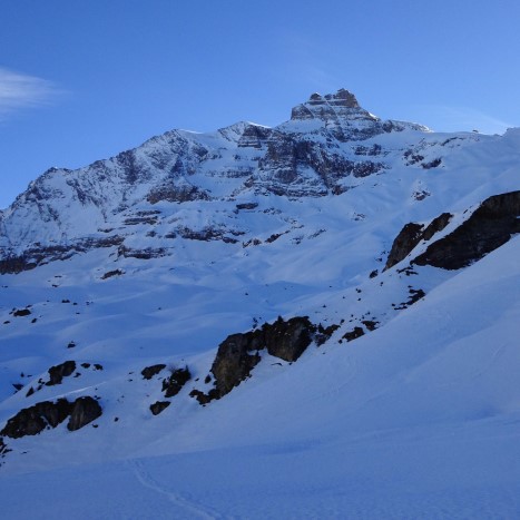 Eindrückliche Bergwelt im hinteren Teil des Kientals
