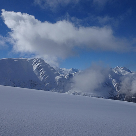 Blick Richtung Eggerhorn