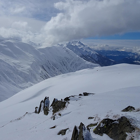 Blick von der Aernergalen Richtung Unterwallis