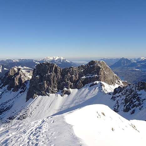 Blick Richtung Giswilerstock und Rossflue