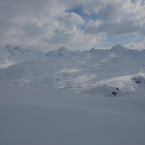 Blick Richtung Pizzo Rotondo